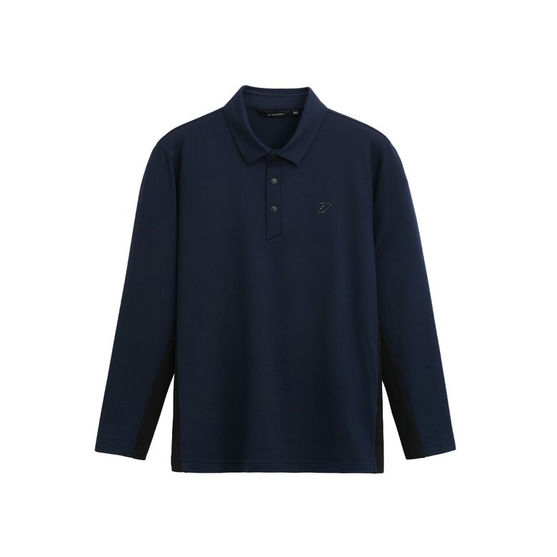 [IJP DESIGN] 이안폴터디자인 남성 사이드 배색 에리 티셔츠 - IPM6WTS2670 NY