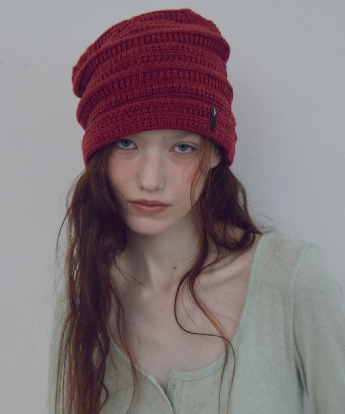 씨타(CITTA) Multi-Stripe Knit Beanie_CTA960(Burgundy)
