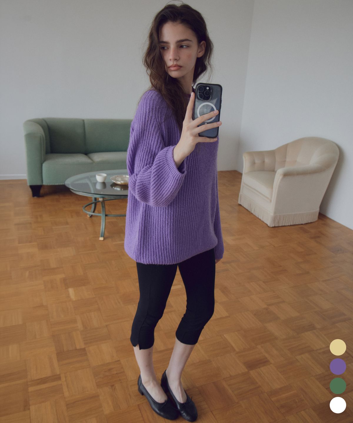 씨타(CITTA) Daily Soft Relaxed Boat-Neck Knit_CTK282(4color)