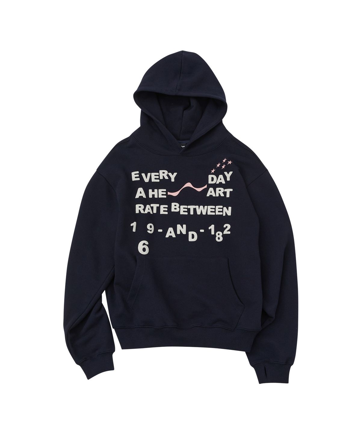엠아이엠(MIM) PUFF PRINT HOODIE_Navy