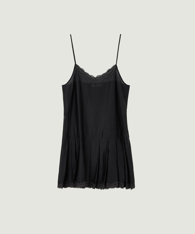 LYDIA LAYERED ONE-PIECE (BLACK)