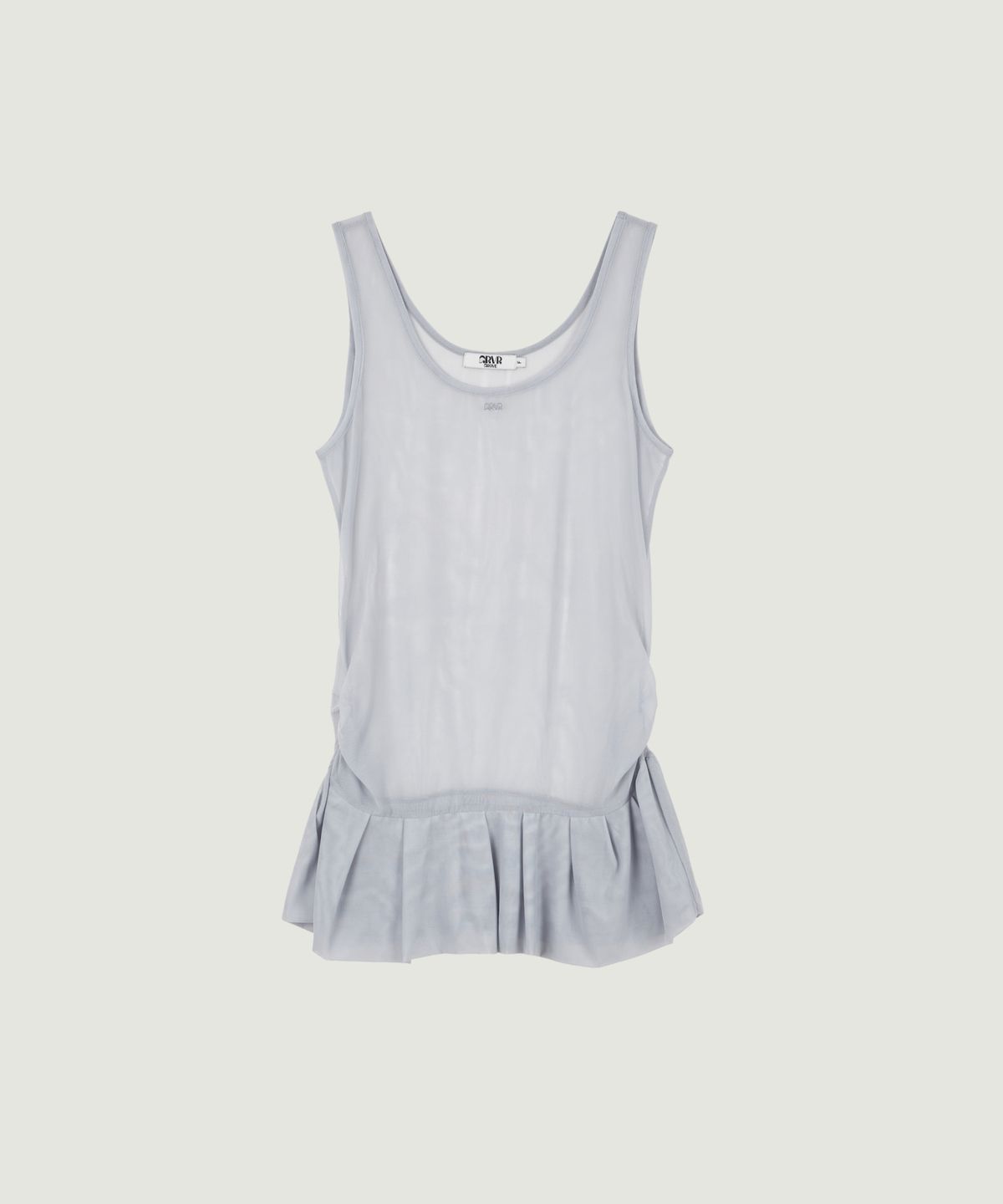 그로브(GROVE) LIZZY SLEEVELESS TOP (GRAY)