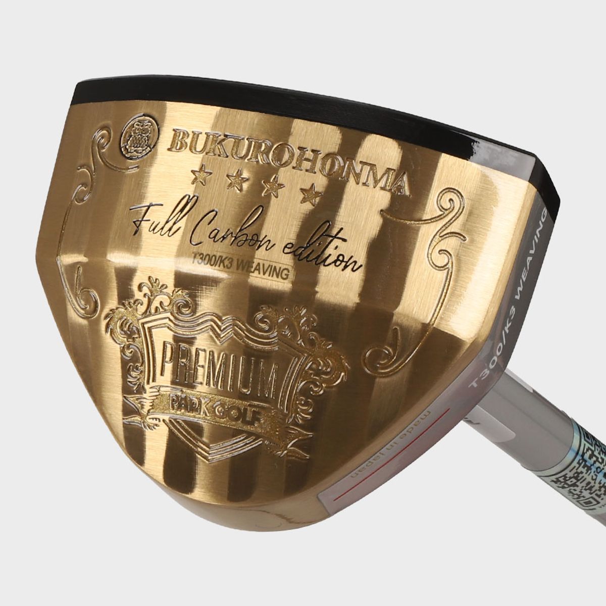페르시안캣 골프(PERSIANCAT GOLF) 부쿠로혼마 우드 파크골프채 4스타 풀 카본 실버 (B5FUCE06)