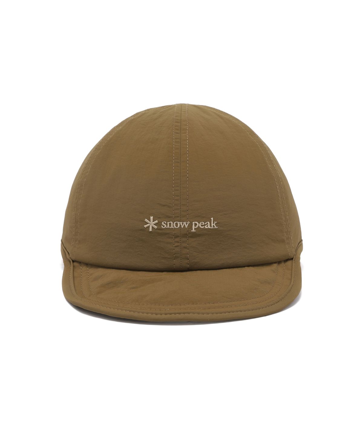 스노우피크 어패럴(SNOWPEAK APPAREL) 랜드 씬클라우드 소프트챙 볼캡 (S26WUGBC51) Yellow Khaki