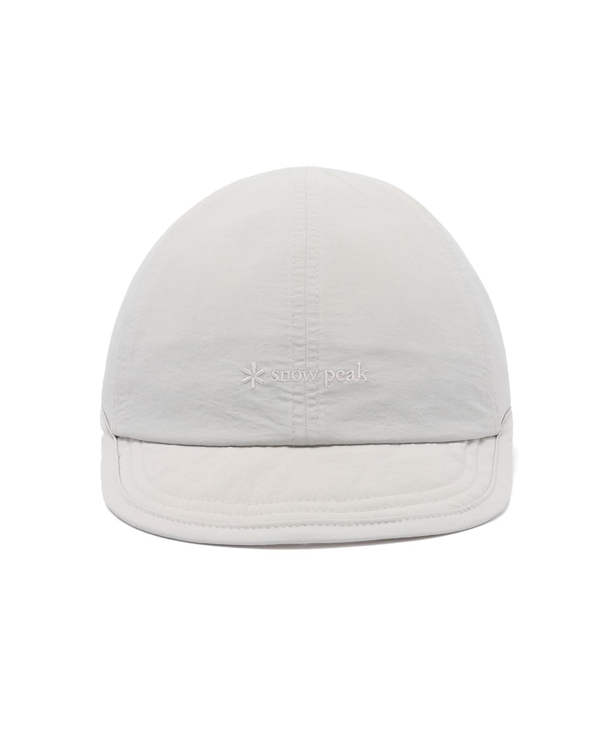 스노우피크 어패럴(SNOWPEAK APPAREL) 랜드 씬클라우드 소프트챙 볼캡 (S26WUGBC51) Stone Gray
