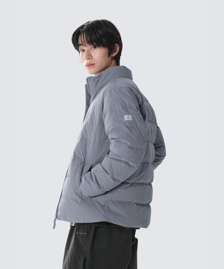 경량 타슬란 스탠드넥 경량 다운 자켓 (S26WMLDJ40) Gray