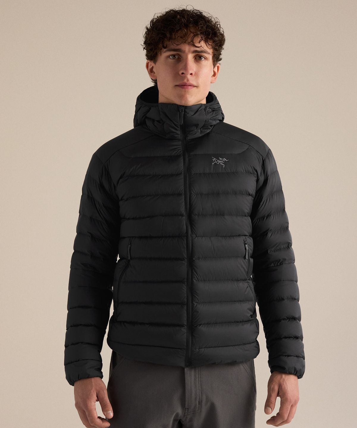 아크테릭스(ARCTERYX) 세륨 후디 남성 - BLACK / AJQFM10521