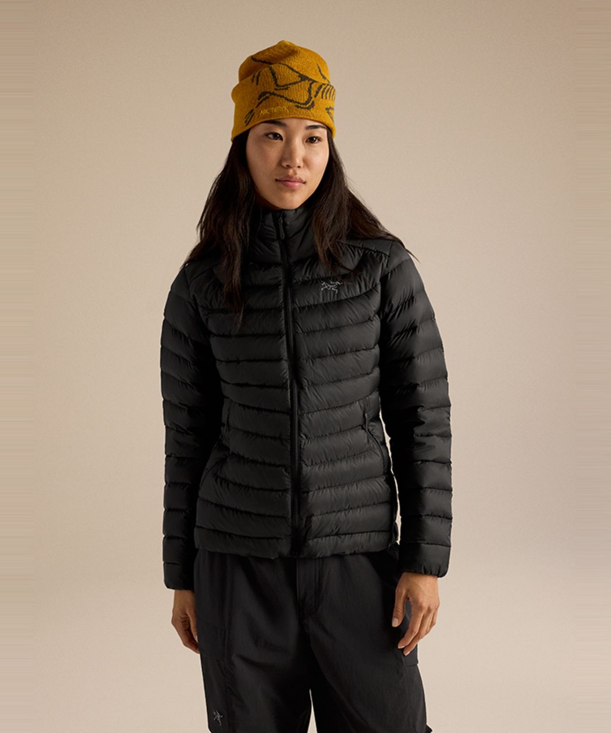 아크테릭스(ARCTERYX) 세륨 후디 여성 - BLACK / AJQFW10554