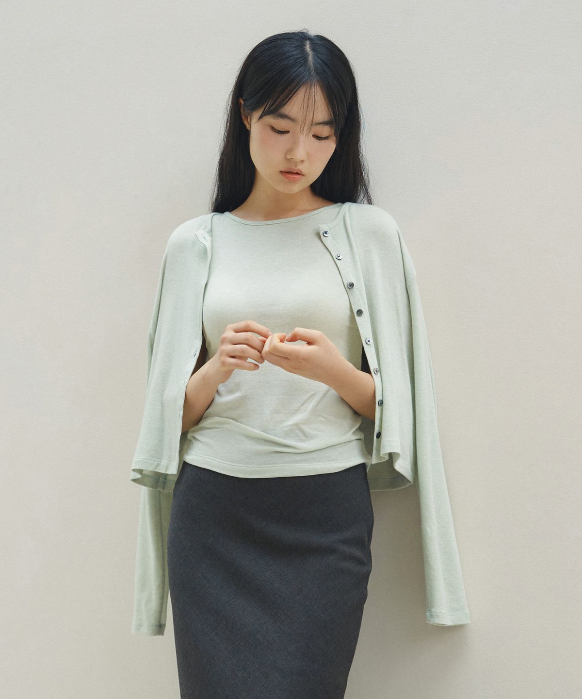 디그(DIGUE) tencel basic CD (MINT)