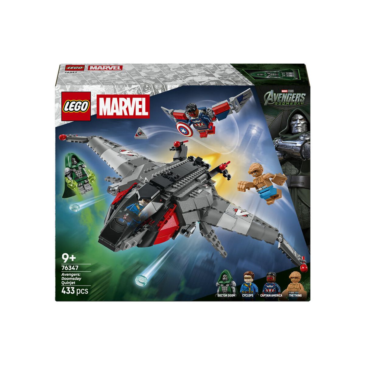 레고(LEGO) 레고 슈퍼히어로 76347 마블 어벤져스: 둠스데이 퀸젯 [레고공식]