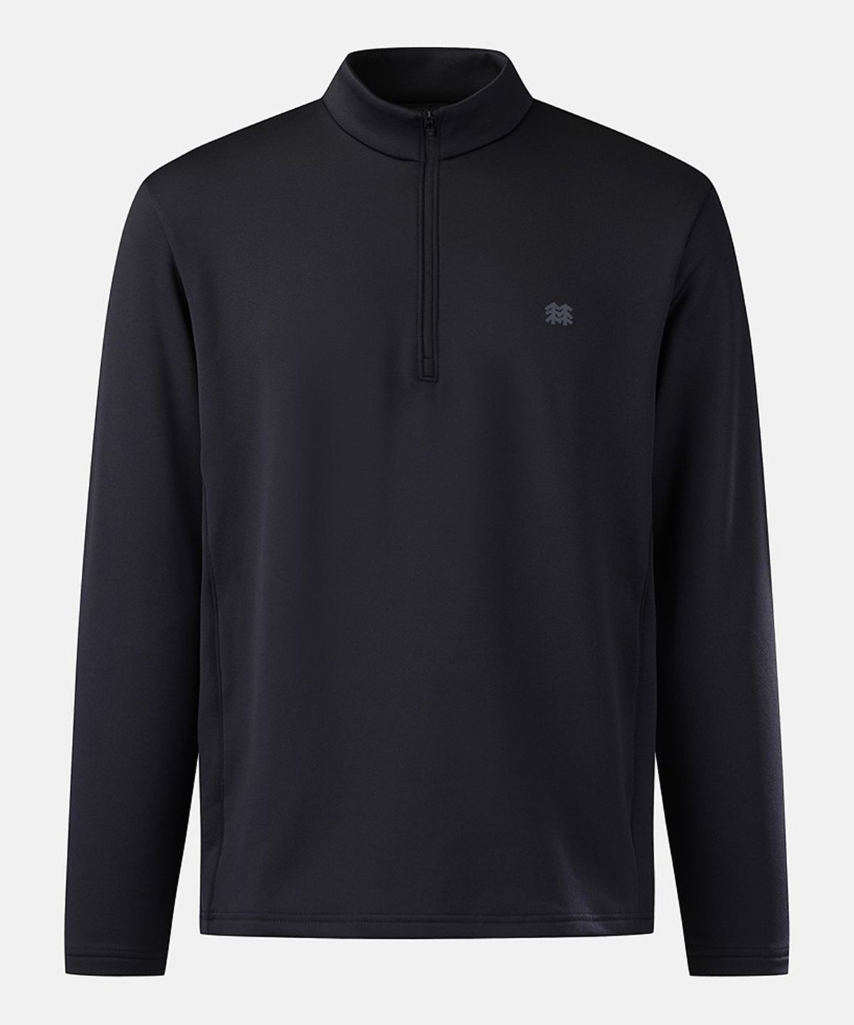 코오롱스포츠(KOLON SPORT) 남성 베이직 집업 티셔츠 JWTBW26251BLK