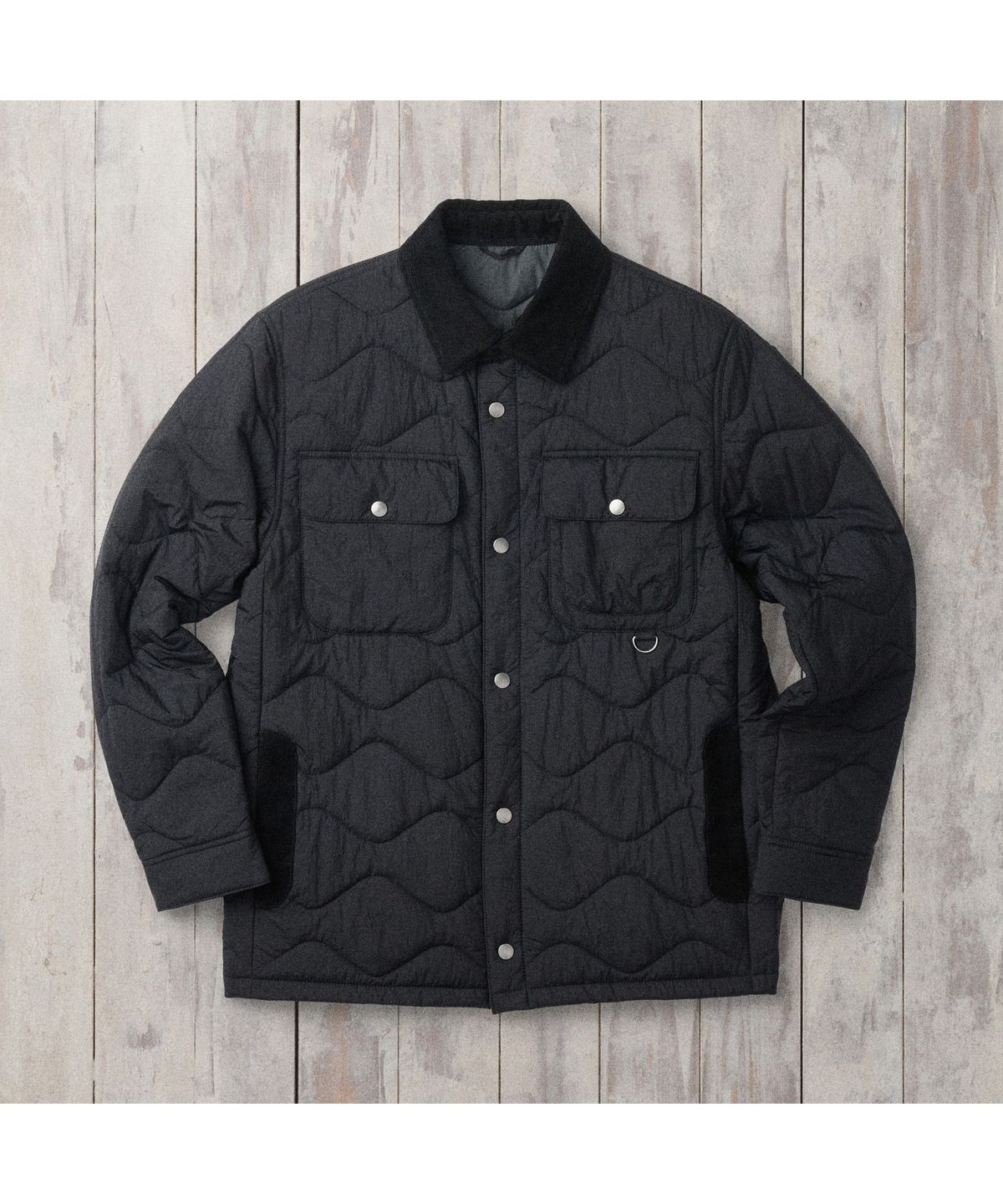 헨리코튼(HENRY COTTONS) [Fly Fishing Club] 유틸리티 패딩 자켓 AZUAW26230BKX