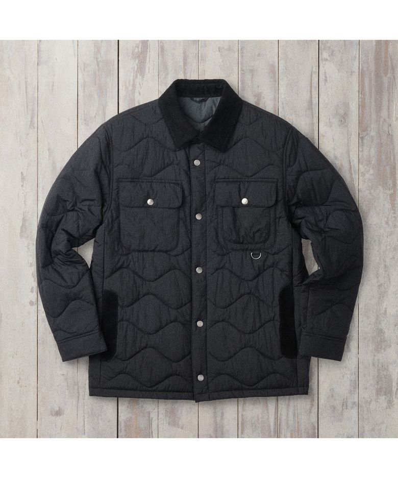 [Fly Fishing Club] 유틸리티 패딩 자켓 AZUAW26230BKX