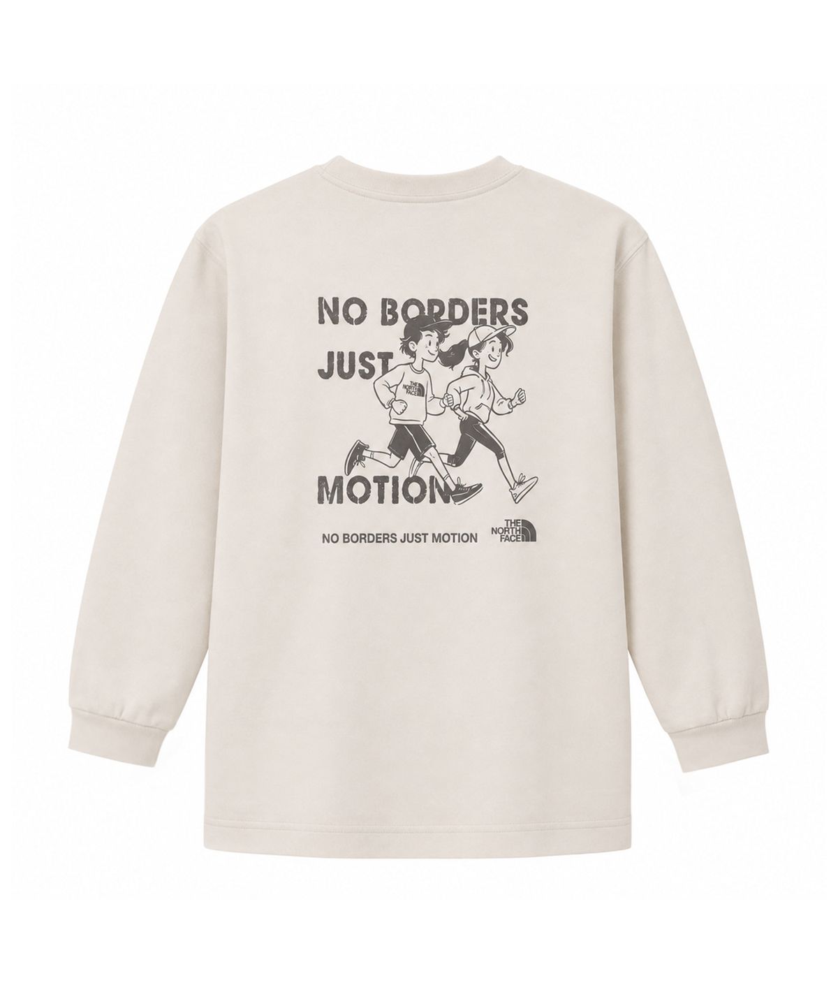 노스페이스 키즈(THE NORTH FACE KIDS) 키즈 킥-데이 긴팔 티셔츠 NT7TS55T_IVO