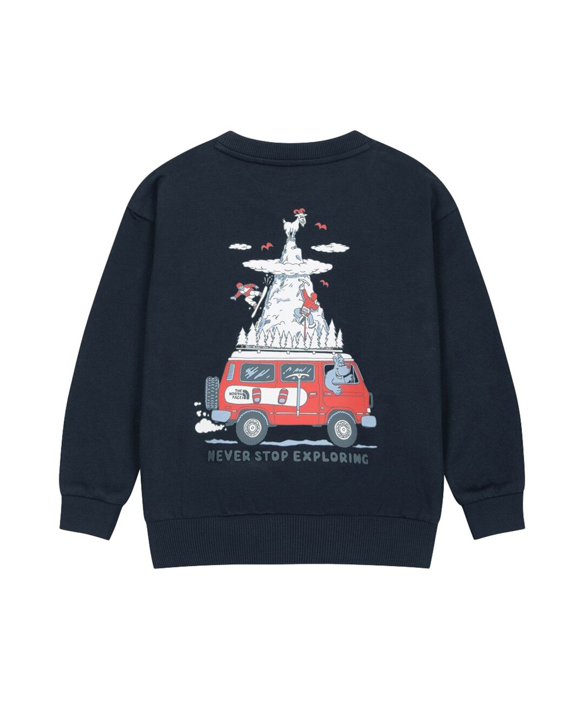 노스페이스 키즈(THE NORTH FACE KIDS) 키즈 트레일메이트 스웻셔츠 NM5MS52T_IND