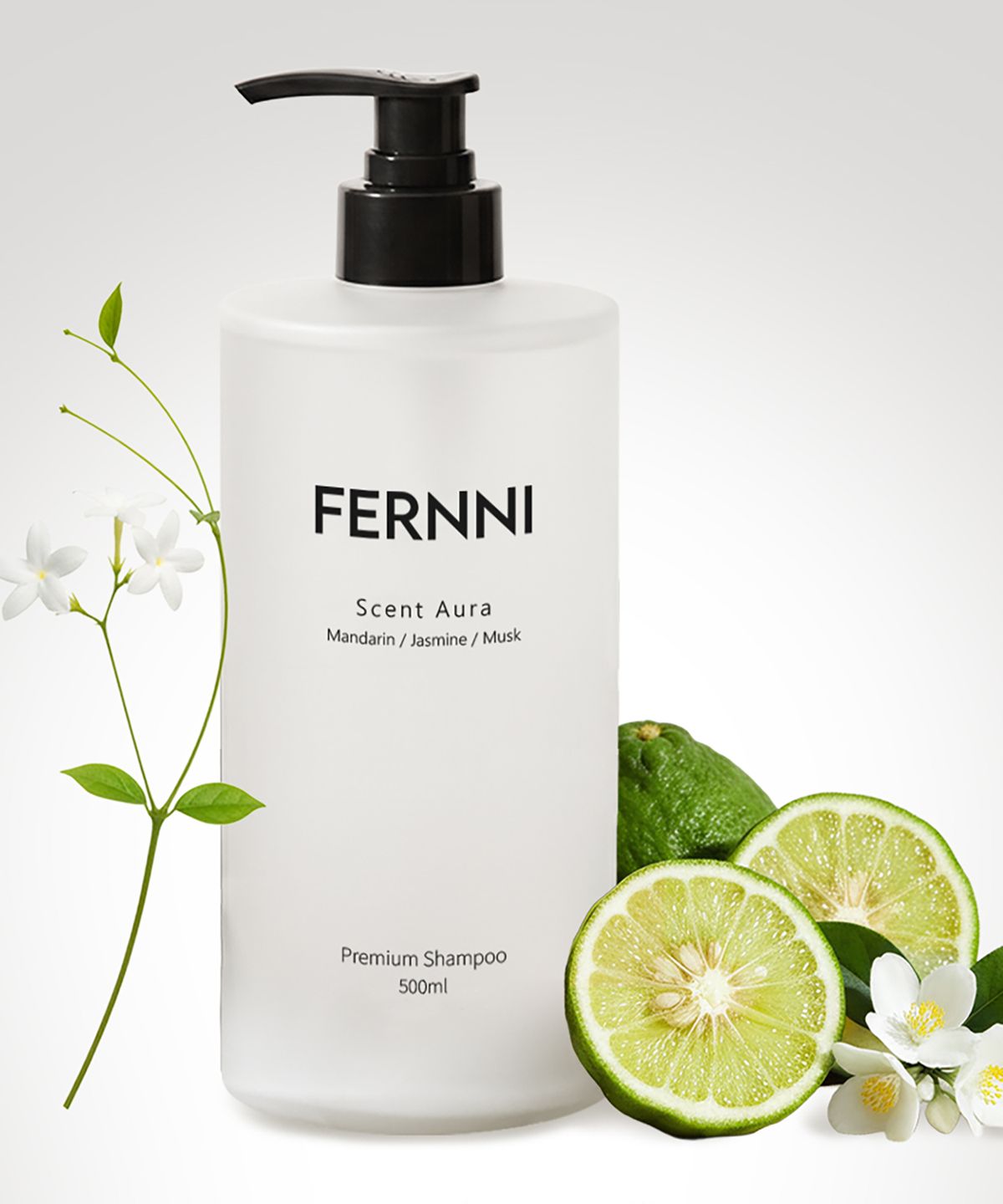 페르니(FERNNI) 센트아우라 맥주효모 약산성 원형 정수리 탈모 비듬 샴푸 500ml