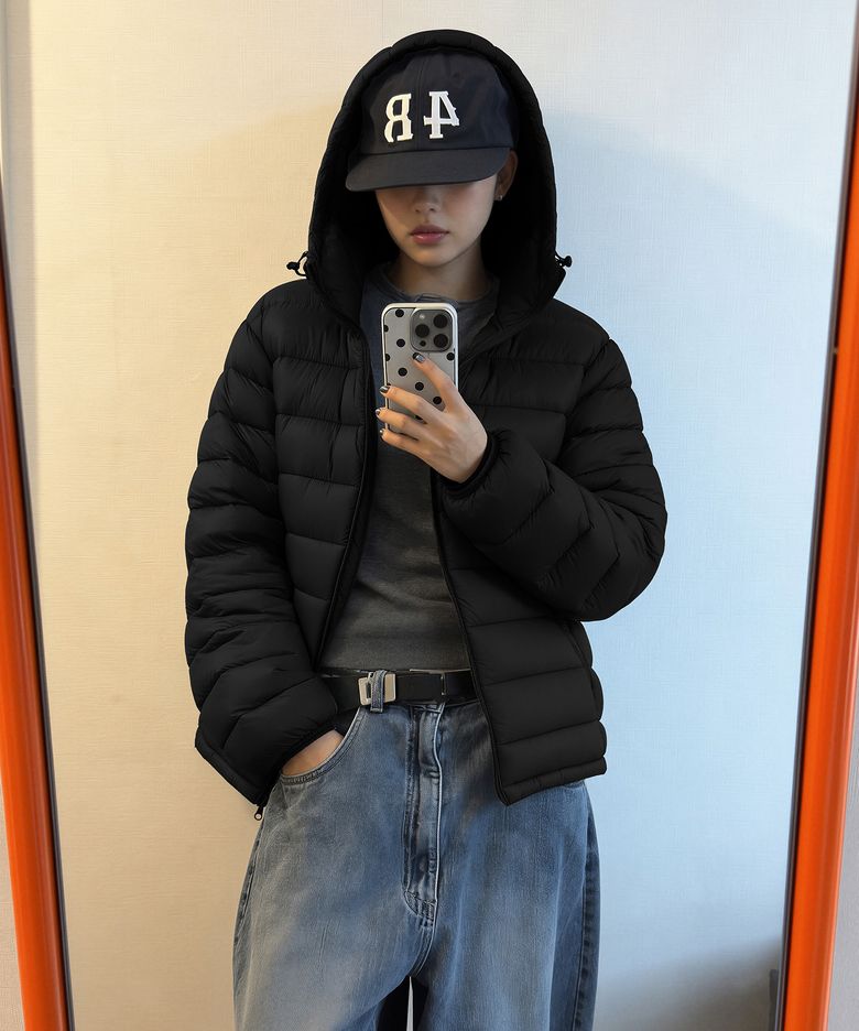 AERO 테크 후드 경량 패딩 자켓 [2COLOR]