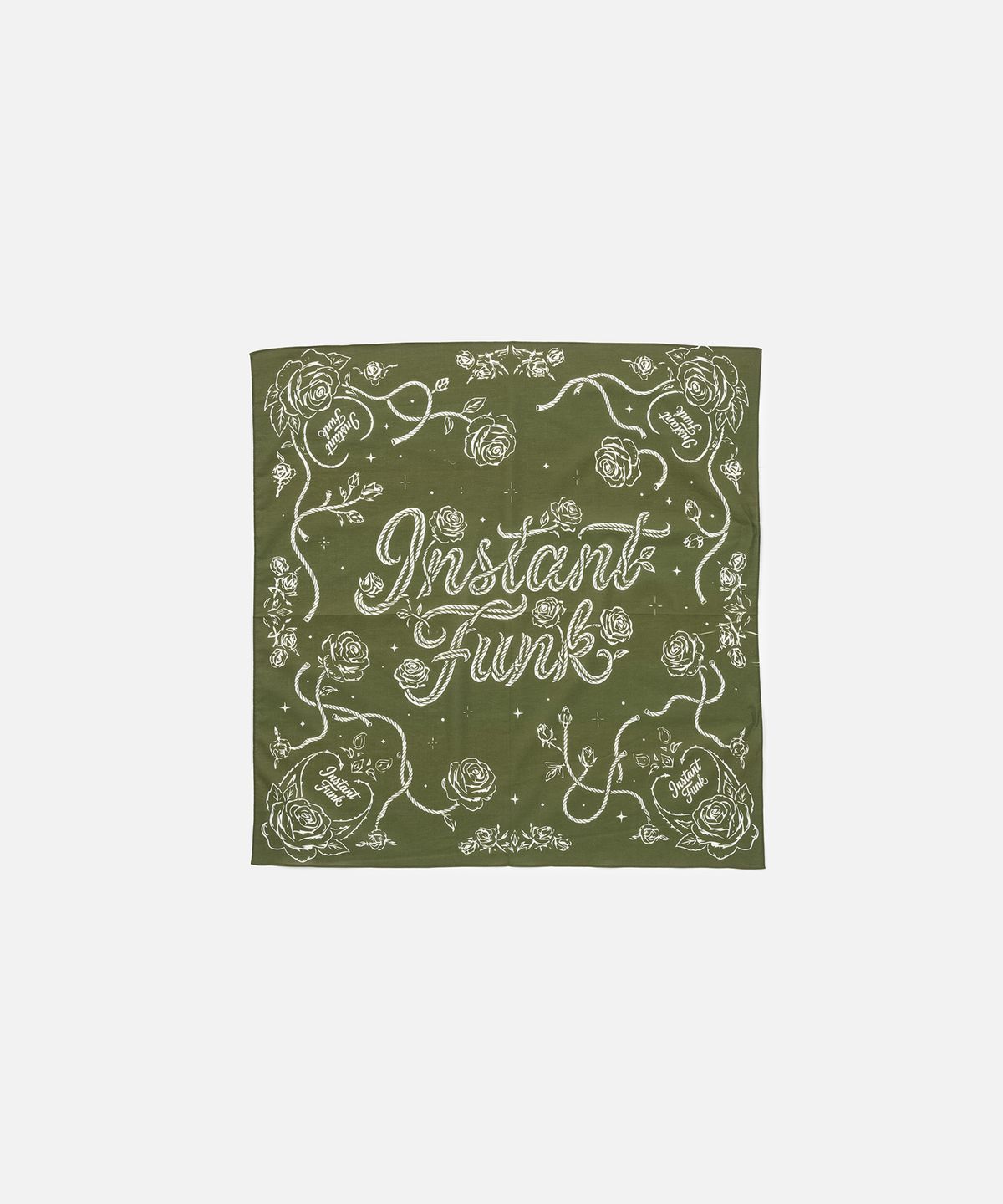인스턴트펑크(INSTANTFUNK) FUNK GRAPHIC BANDANA - KHAKI