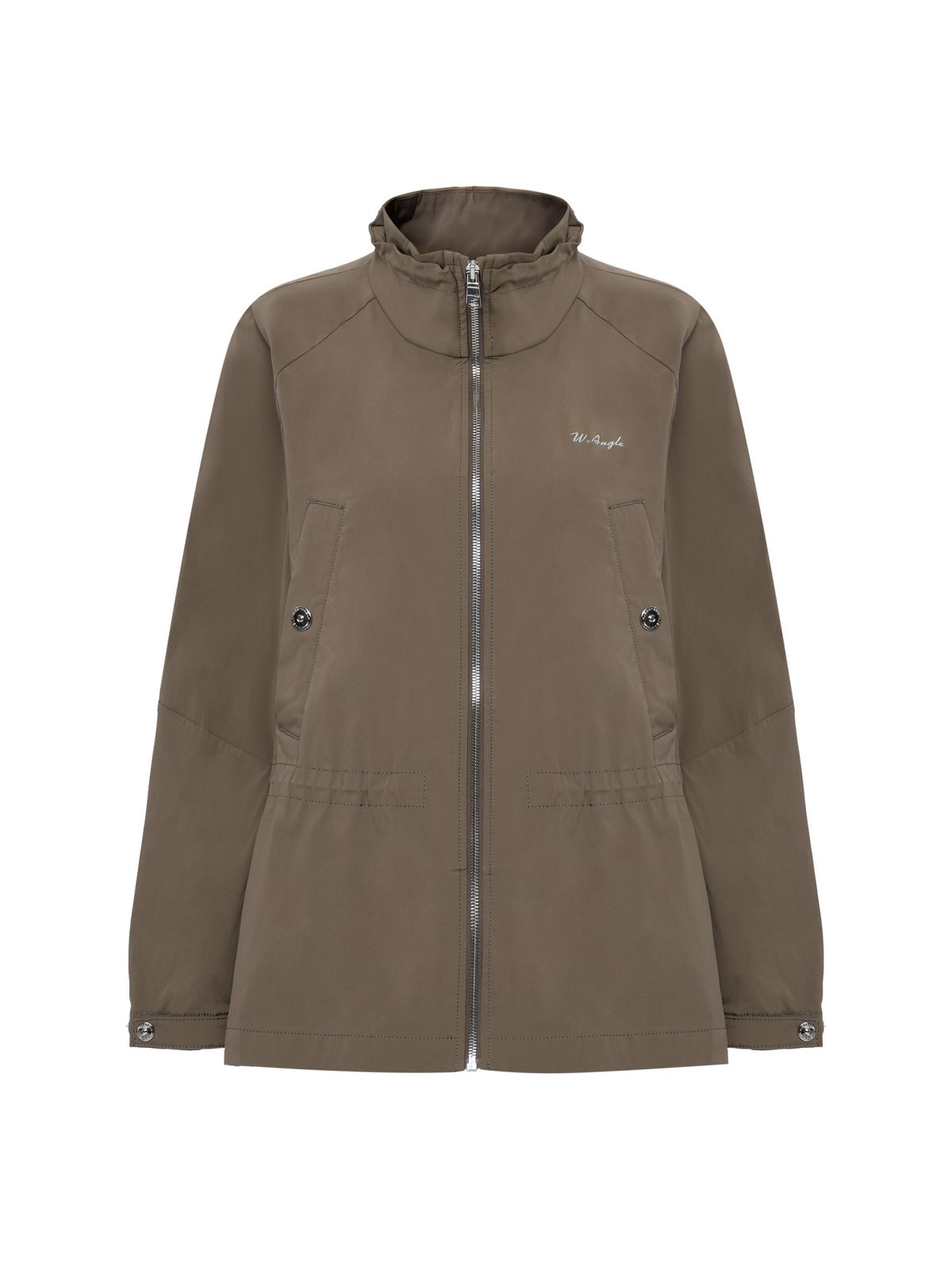 와이드앵글(WIDEANGLE) CO 온오프 캐주얼 미디 자켓 L_Light Brown