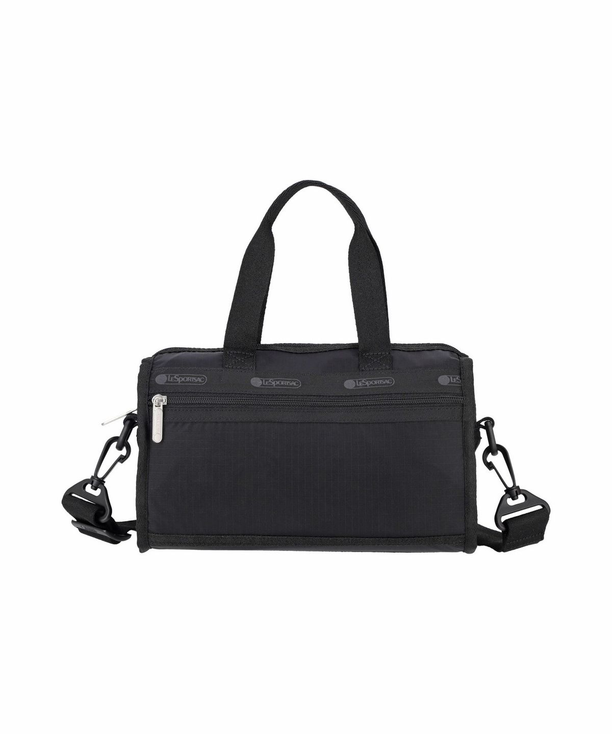 레스포색(LESPORTSAC) 리사이클드 블랙 탑핸들 미니 더플 크로스바디 [3061.R086]