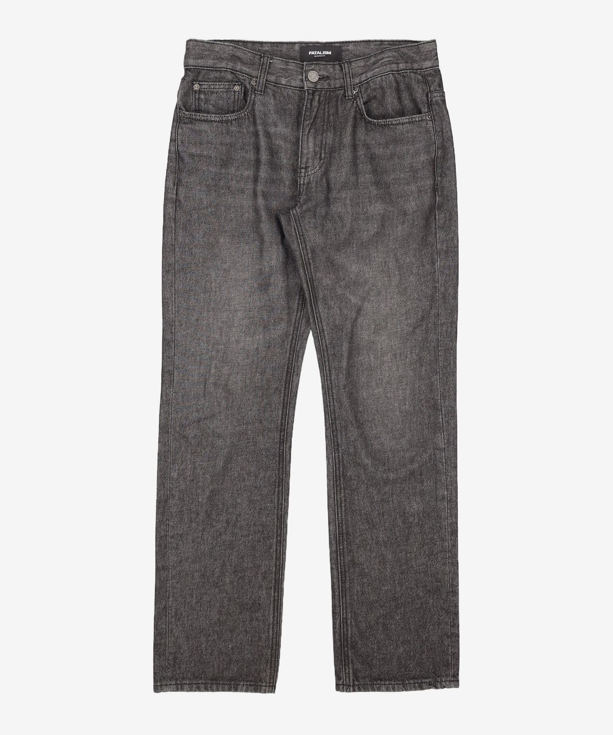 페이탈리즘(FATALISM) #0215 Melt black straight fit 46