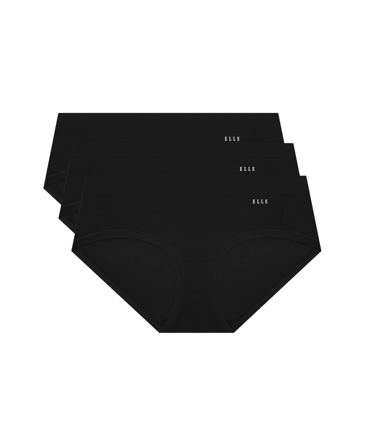 엘르이너웨어(ELLE INNERWEAR) [3SET] 올데이 컴포트핏 팬티 - 블랙