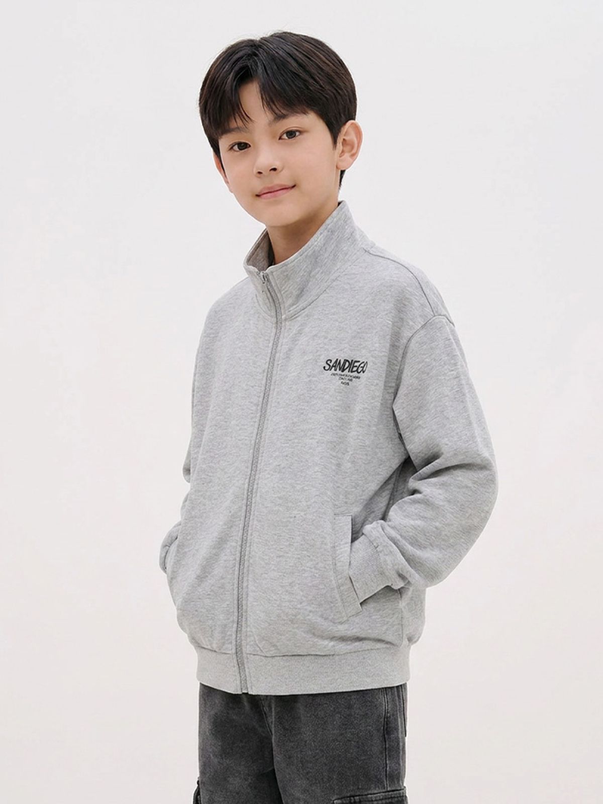 행텐 틴즈(HANGTEN TEENS) [온라인 단독]틴즈 더블페이스 트랙탑_055(14580-034-603-69)