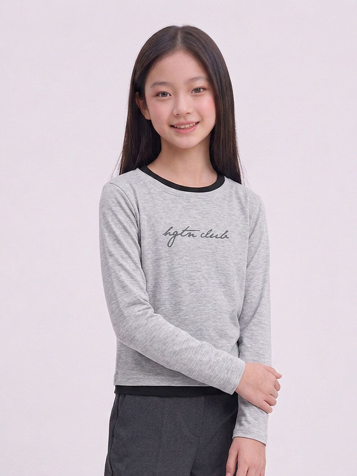 행텐 틴즈(HANGTEN TEENS) 틴즈 여아 레이어드 롱 탑_055(14580-131-617-09)