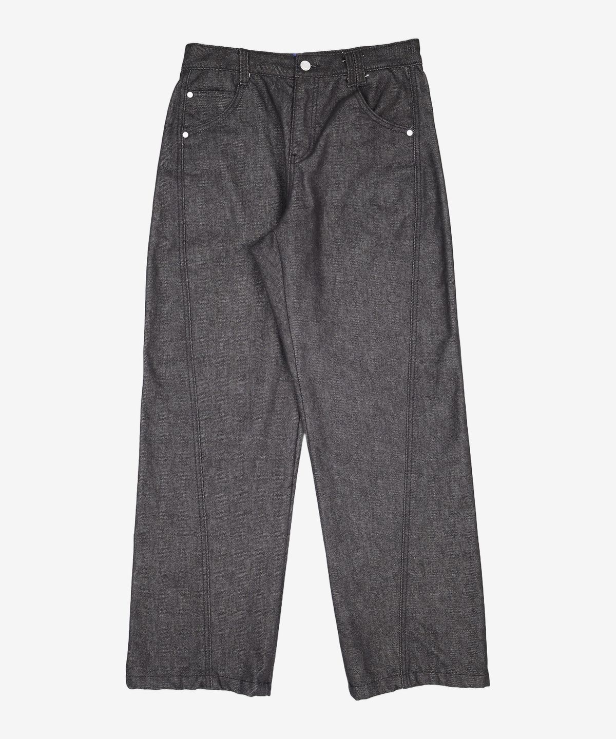 데케트(DECET) Curved Wide Jeans DCPT033Black 28