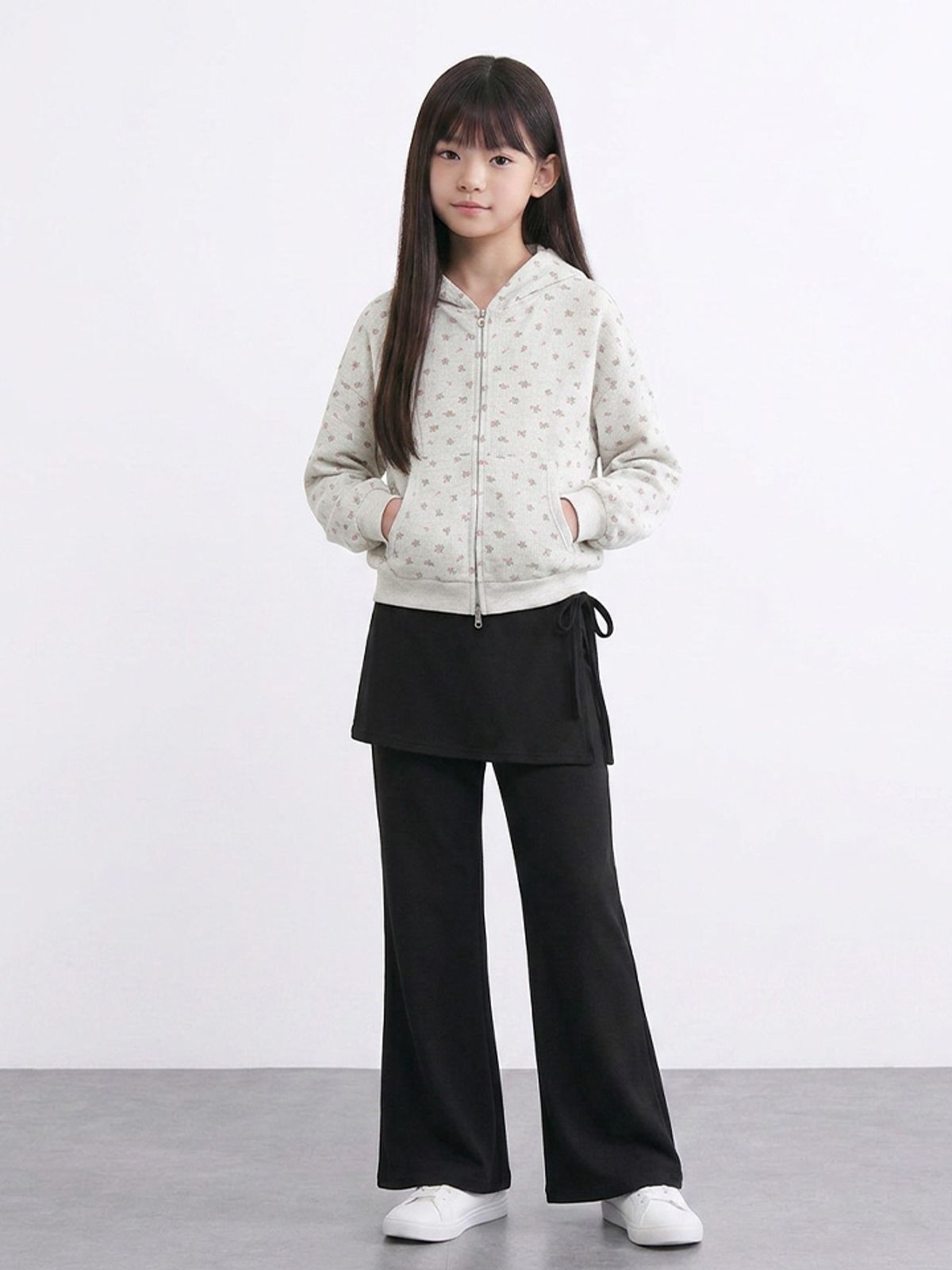 행텐 틴즈(HANGTEN TEENS) 틴즈 여아 스커트 디테쳐블 팬츠_100(14580-138-611-09)