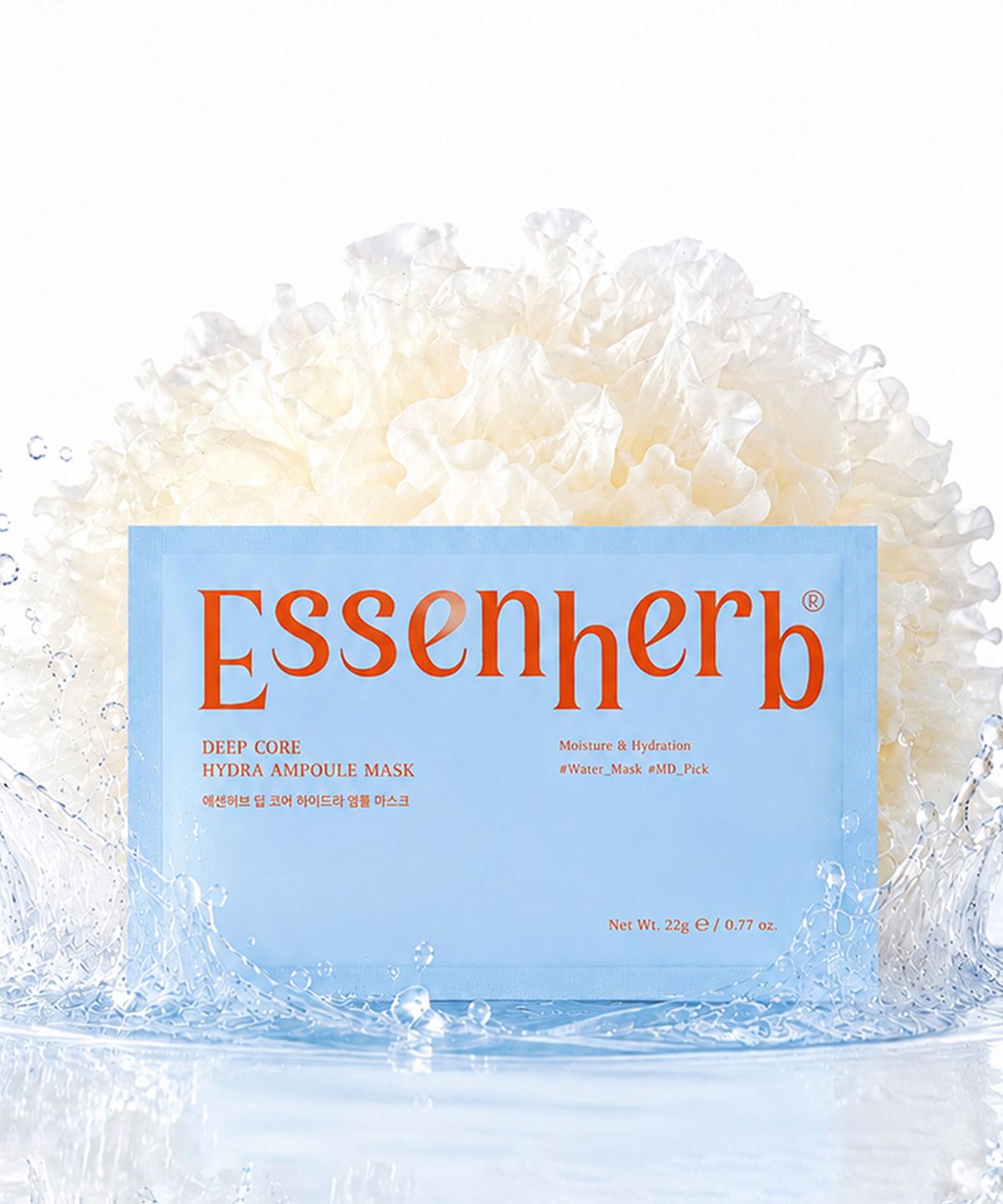 에센허브(ESSENHERB) 딥코어 하이드라 앰플 마스크 5매