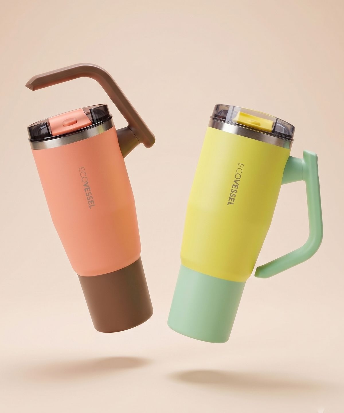에코베슬(ECOVESSEL) 피벗 1200ml 대용량 스윙핸들 보온보냉