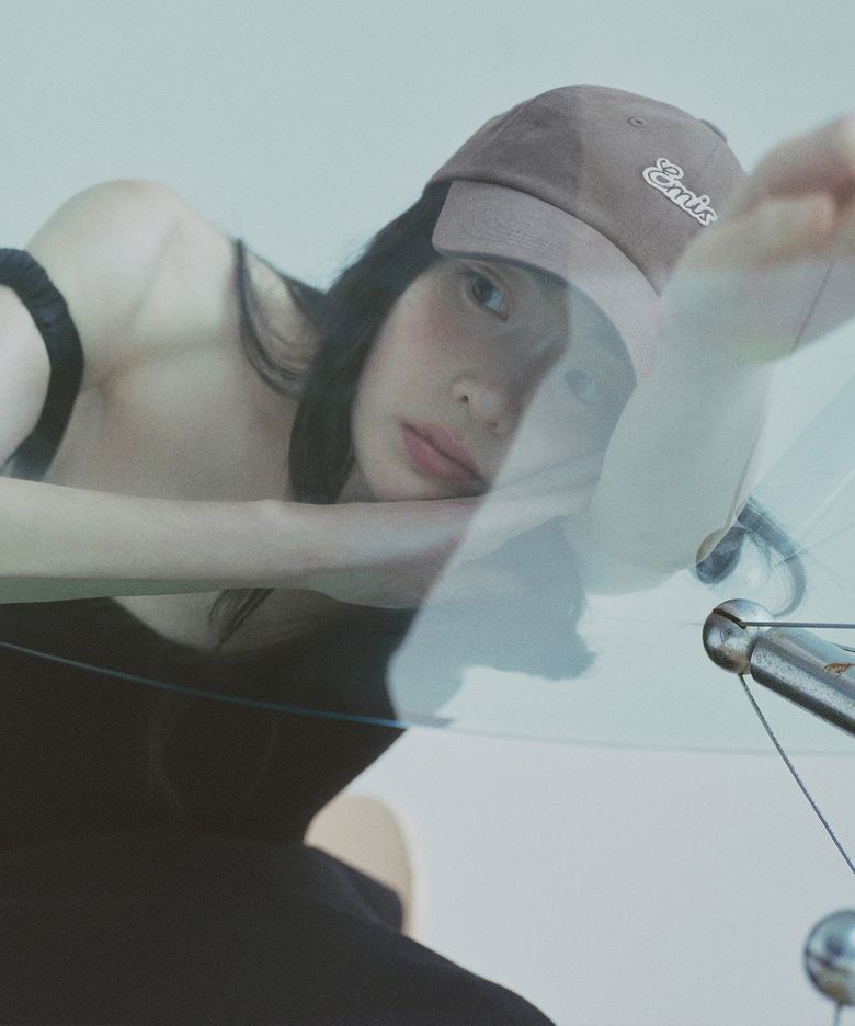 SMALL LINE PATCH BALL CAP-BROWN