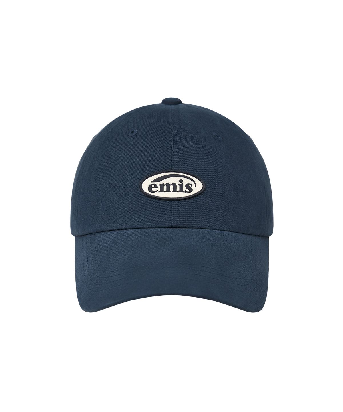 이미스(EMIS) MINI RUBBER PATCH BRUSHED BALL CAP-NAVY