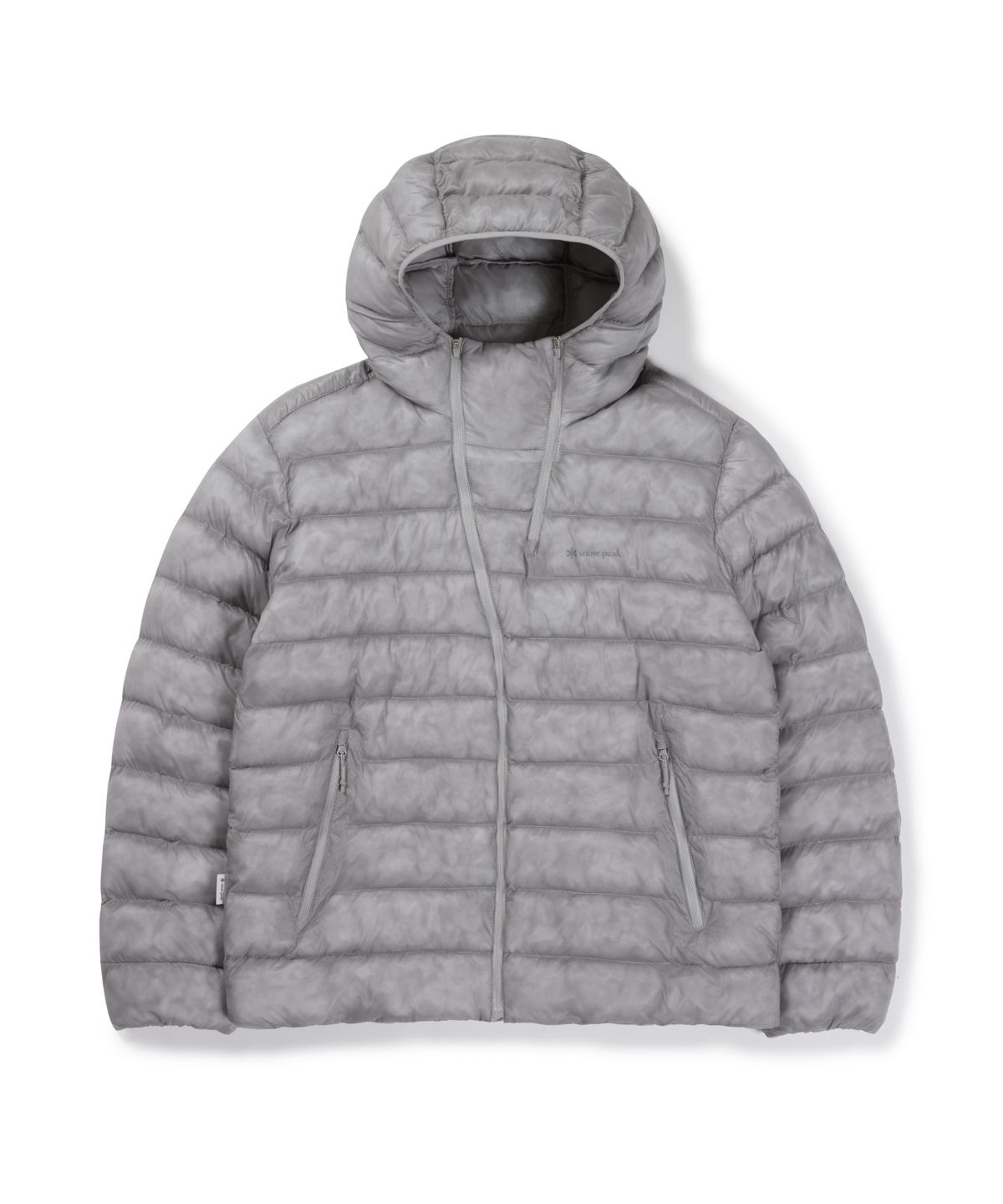 스노우피크 어패럴(SNOWPEAK APPAREL) 에어클라우드 10D 씬클라우드 자켓 (S26WMTPJ70) Ice Gray