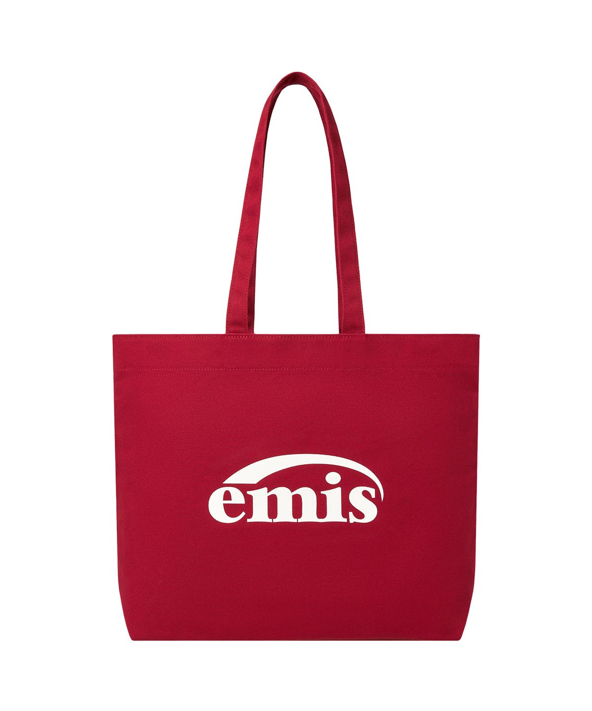 이미스(EMIS) LOGO OXFORD SHOULDER BAG-BURGUNDY
