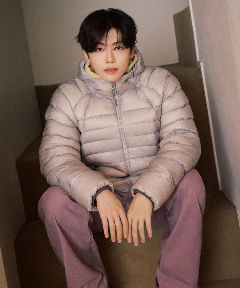 에어라이트 후드 다운 라이트그레이