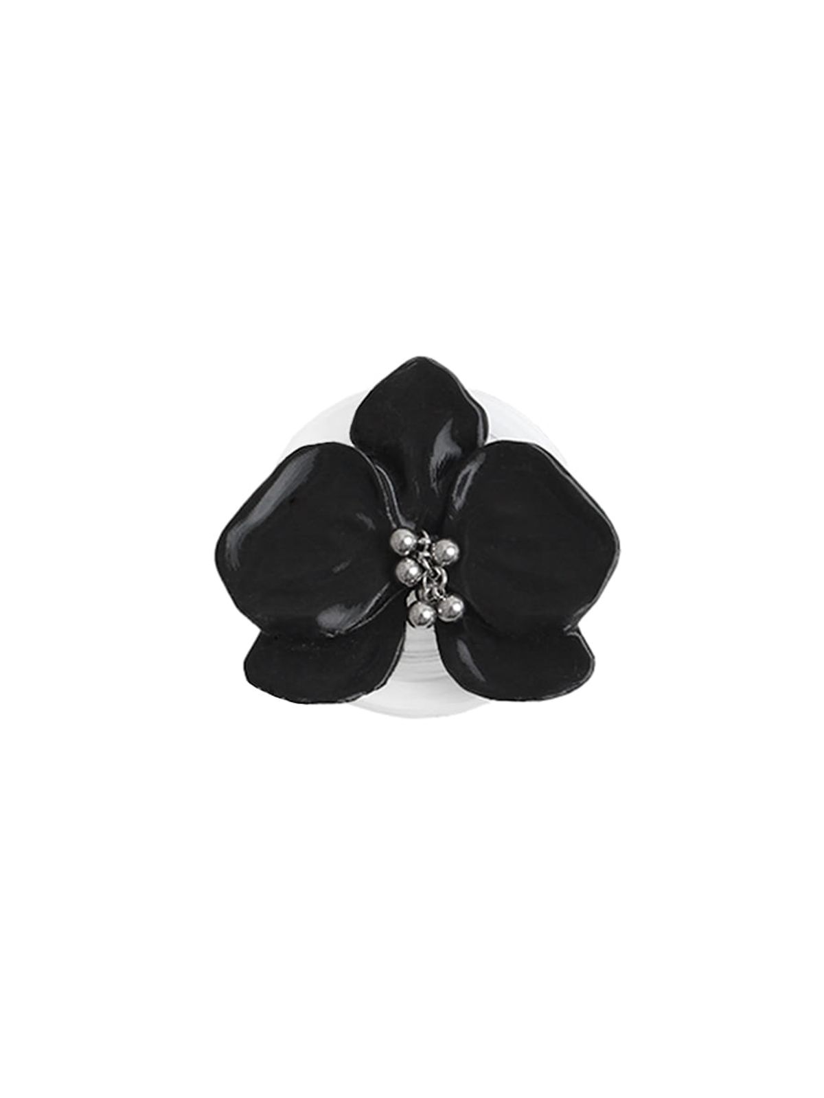 이오담(IODAM) Phalaenopsis Silk Phone Grip (black)