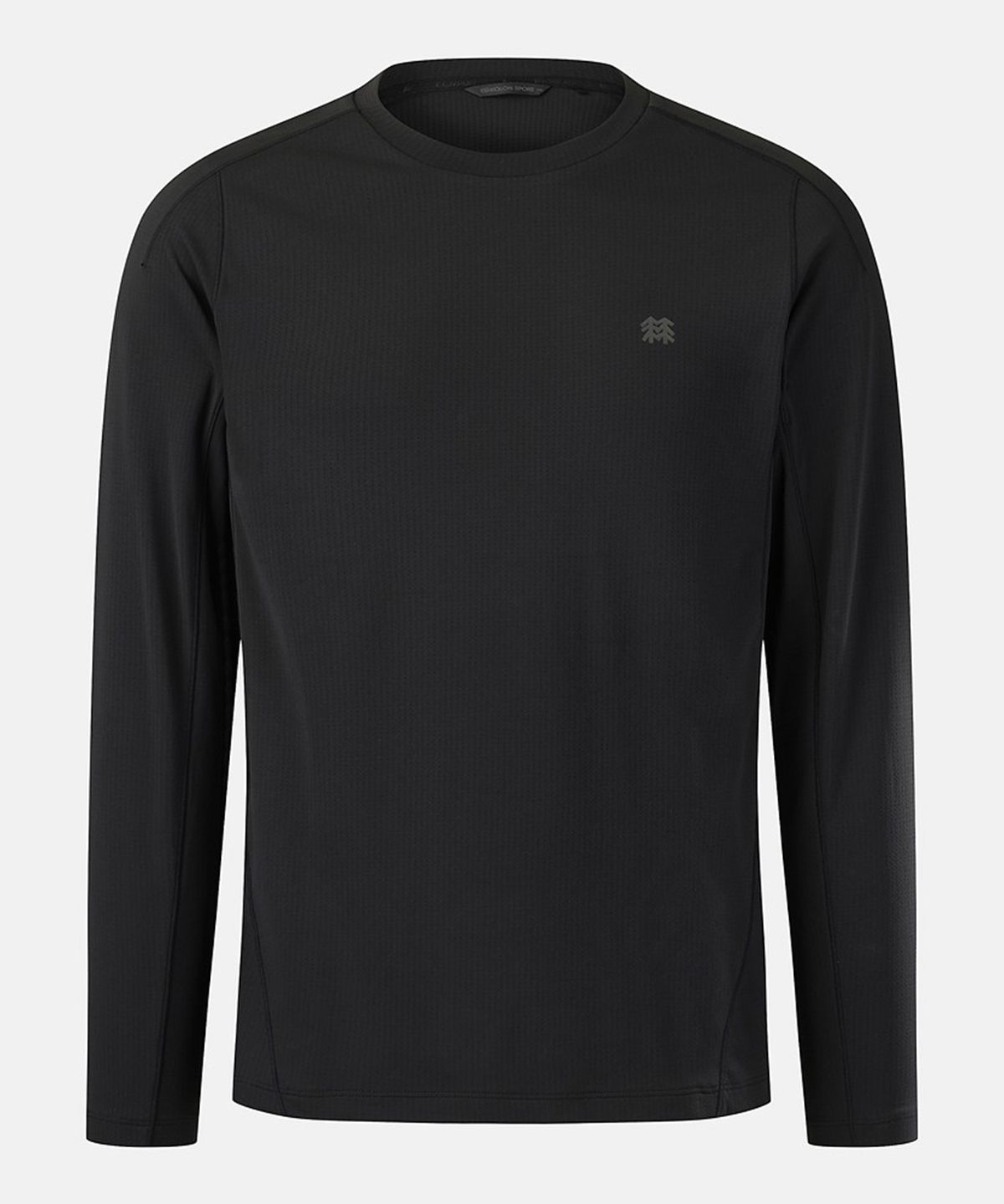 코오롱스포츠(KOLON SPORT) 남성 하이브리드 긴팔 라운드 티셔츠 JWTBA26151BLK