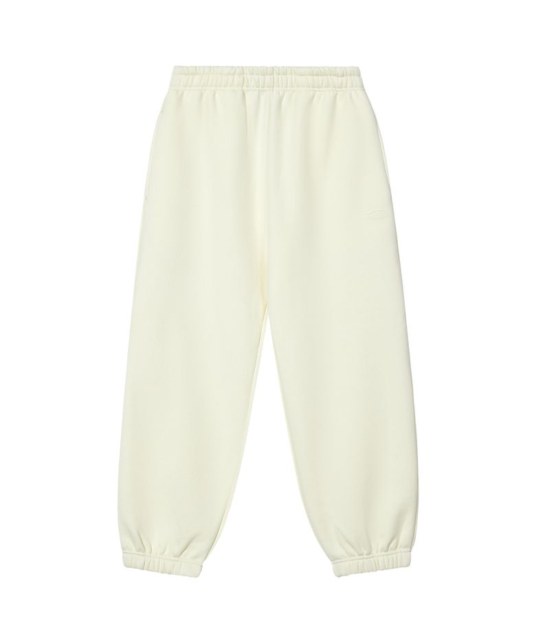 MONO LOGO SWEATPANTS-CREAM