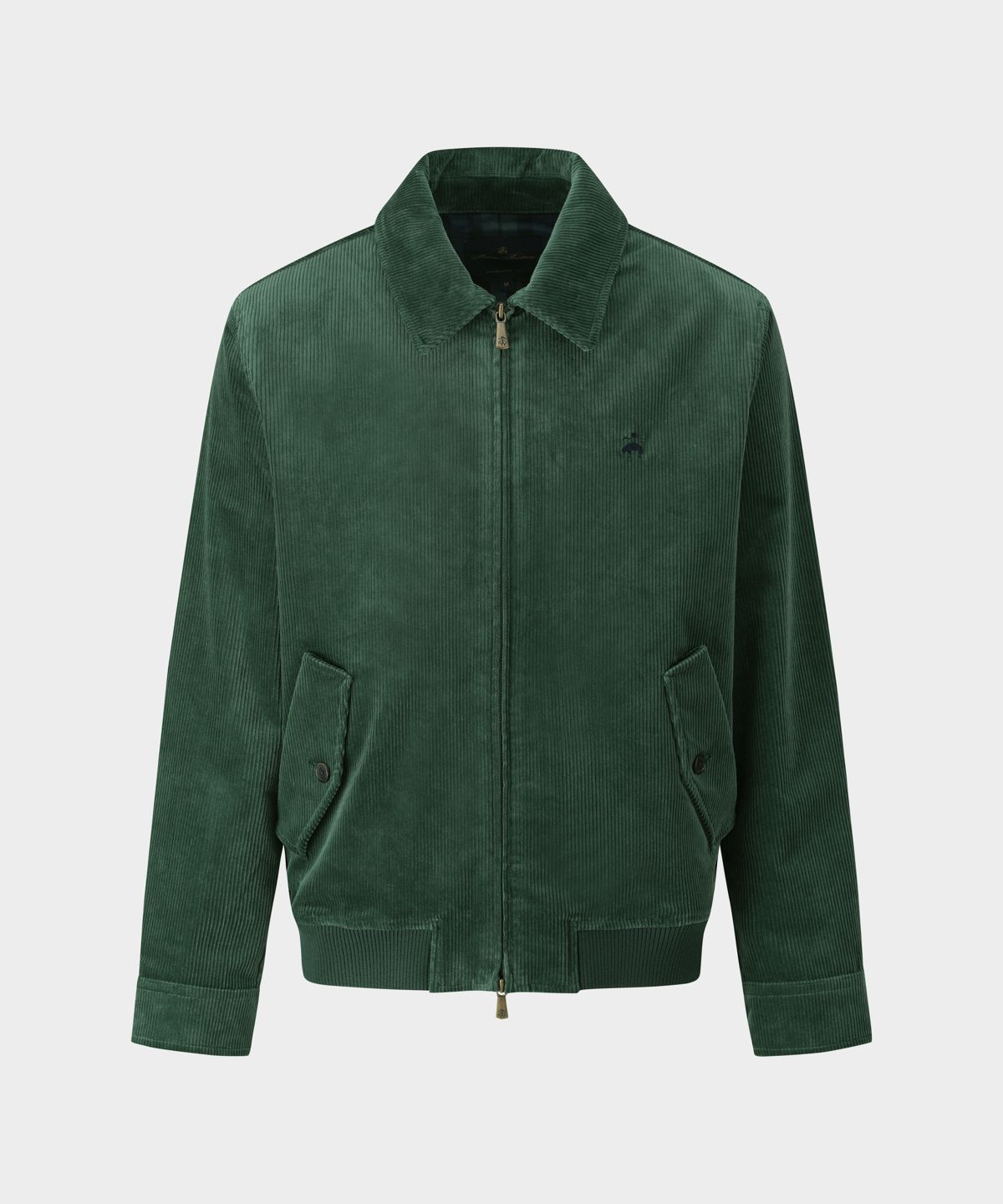 브룩스 브라더스(BROOKS BROTHERS) 코듀로이 드리즐러 점퍼 (그린) (BBOTMBG310)