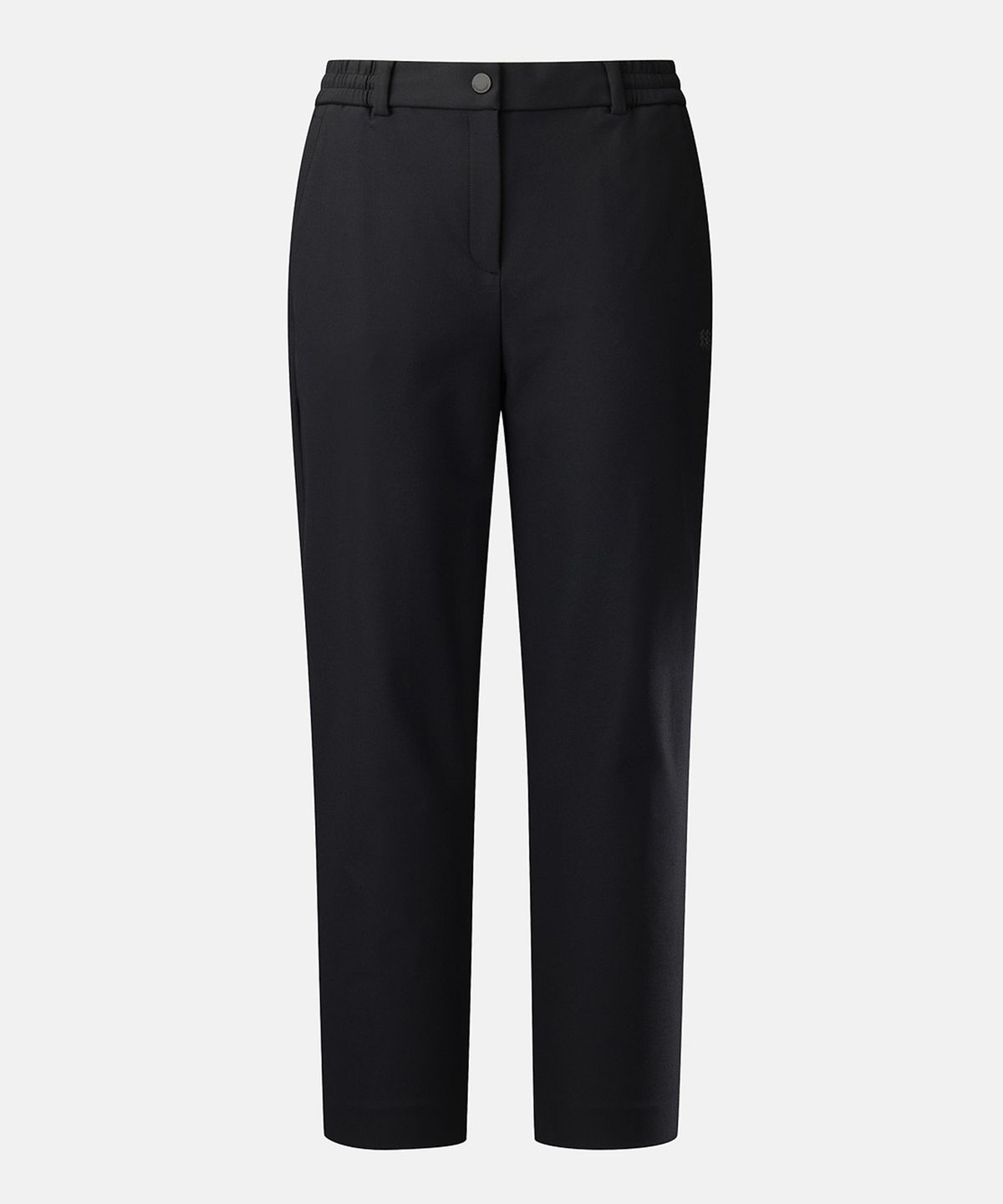 코오롱스포츠(KOLON SPORT) 여성 테이퍼드핏 밴딩 팬츠 TVPNA26422BLK
