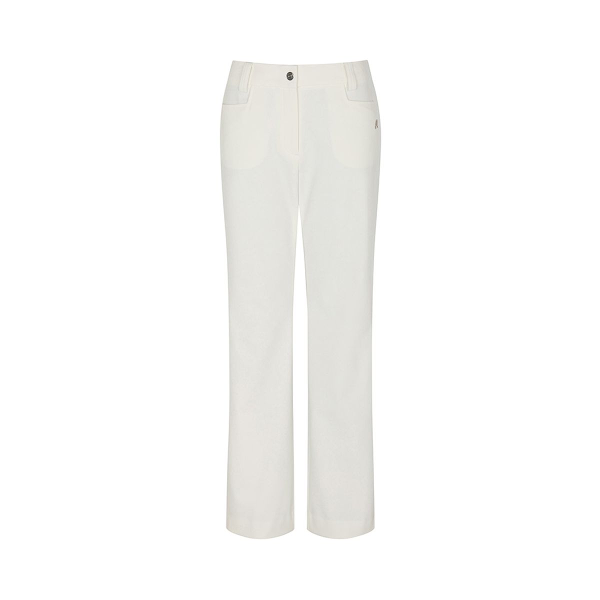 말본 골프(MALBON GOLF) 슬림핏 부츠컷 팬츠 OFF WHITE (WOMAN)