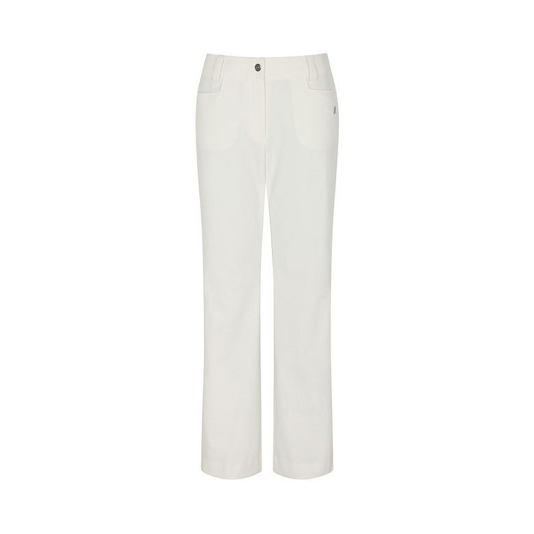 슬림핏 부츠컷 팬츠 OFF WHITE (WOMAN)