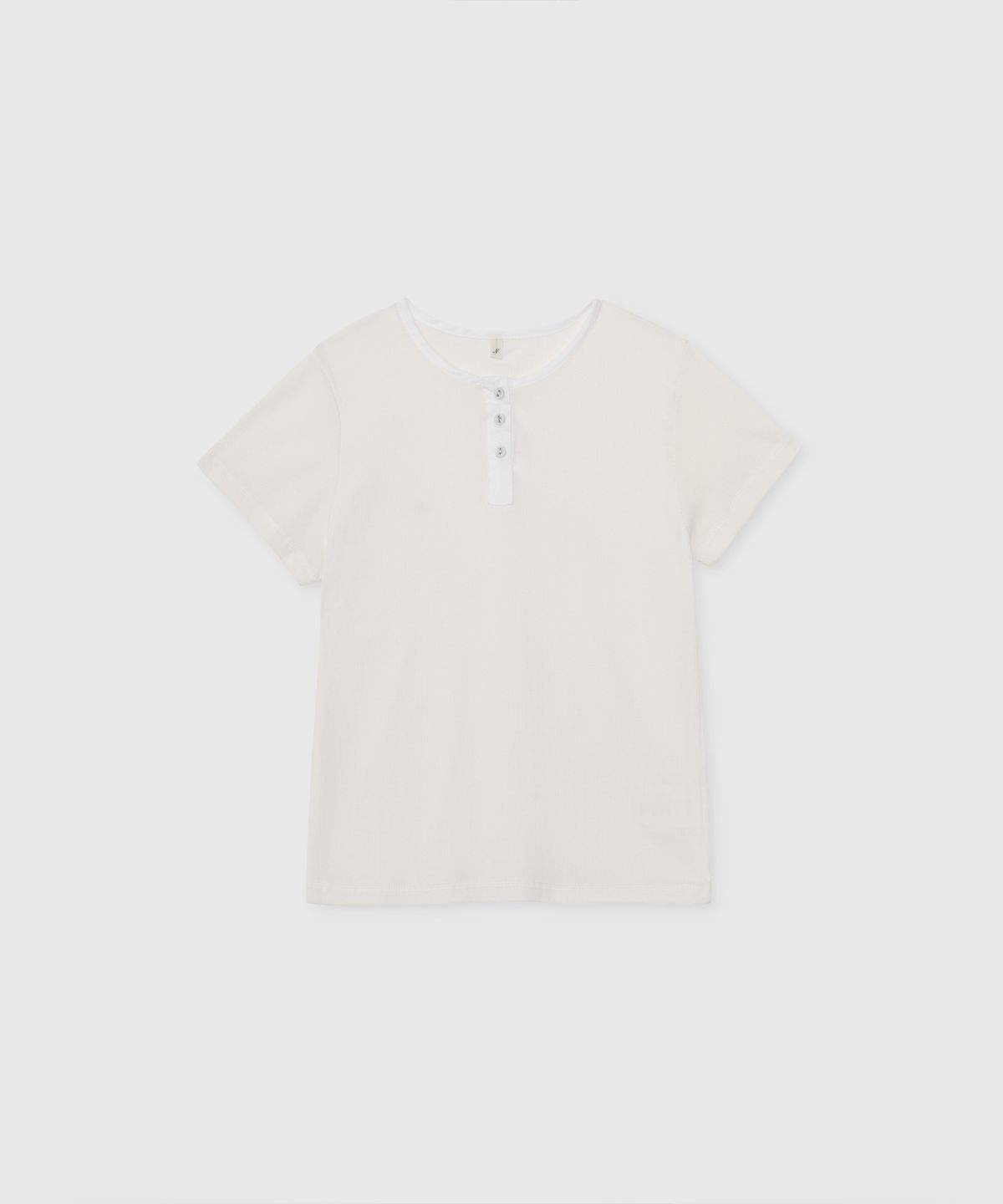 니히(NIEEH) Coast henley tee (White)