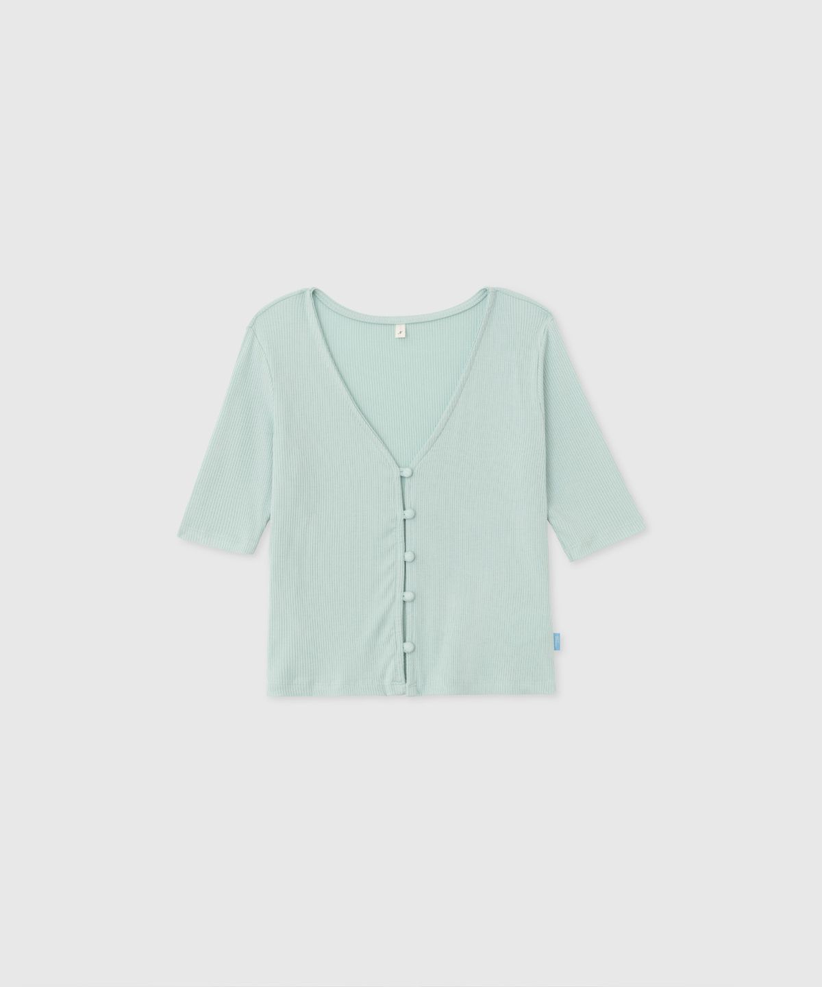 니히(NIEEH) Soft button cardigan (Light green)