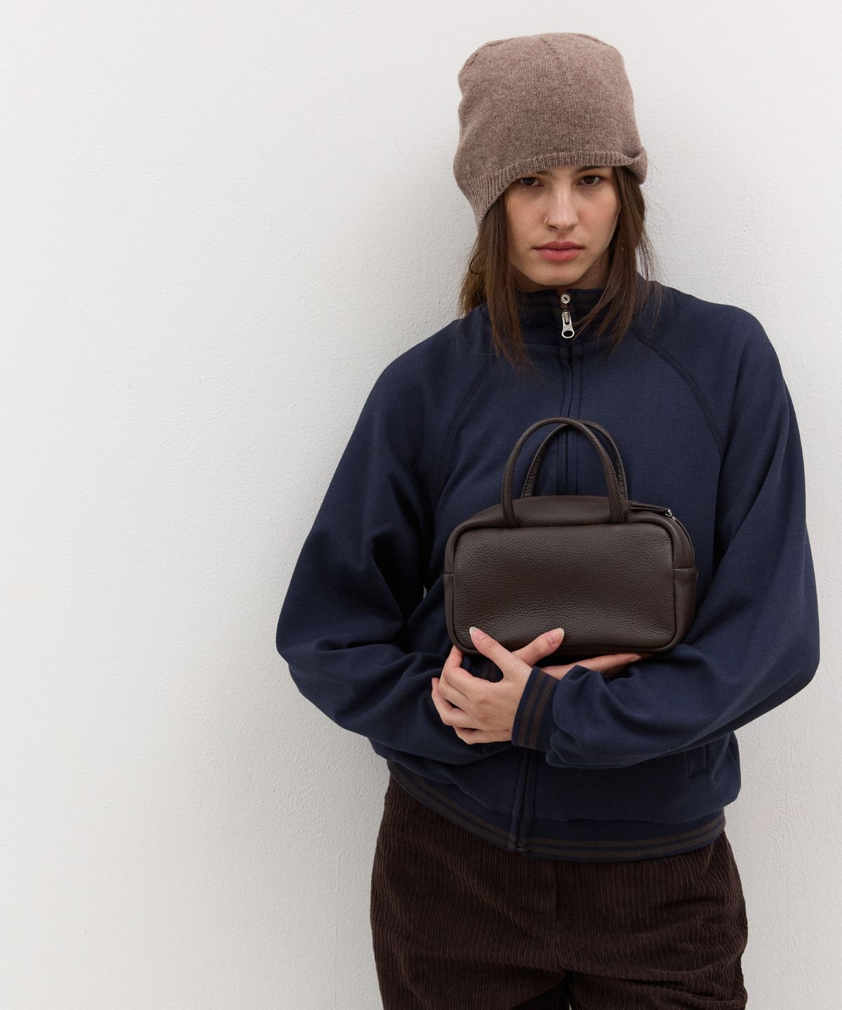 니히(NIEEH) Earflap Beanie (Brown)