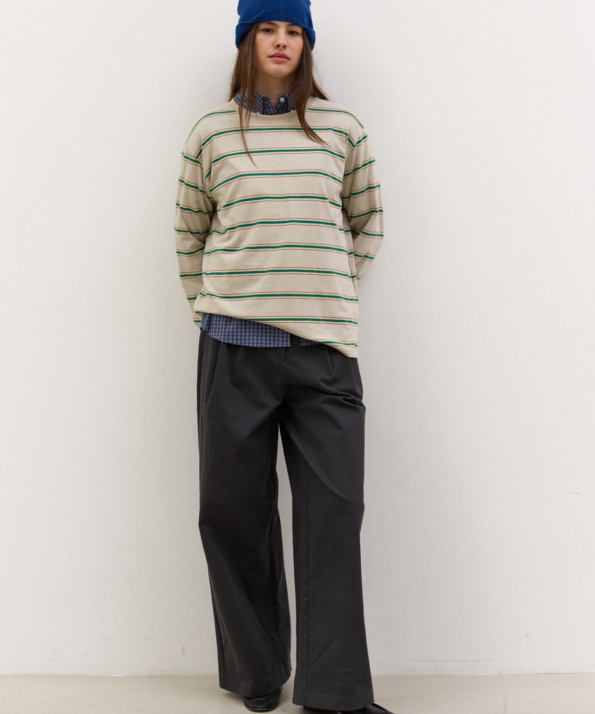 니히(NIEEH) Chino pants (Charcoal)