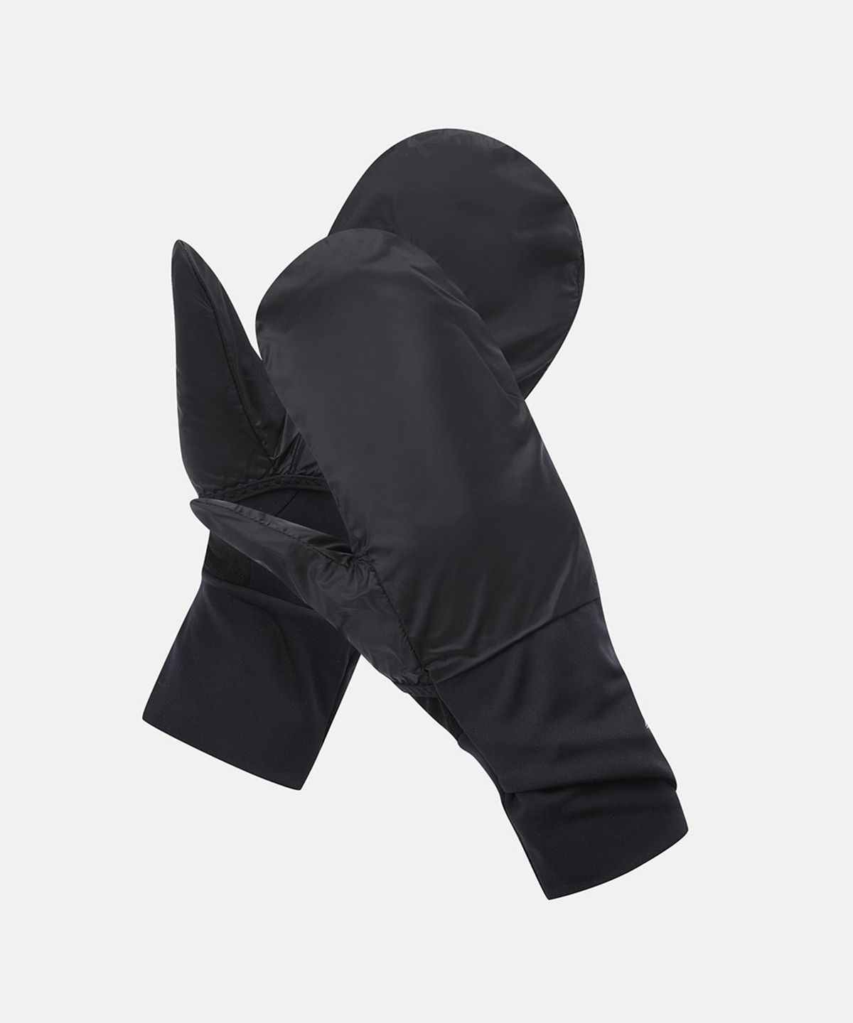 코오롱스포츠(KOLON SPORT) [TRAIL] 트레일러닝 컨버터블 미튼 장갑 QEHFX26751BLK