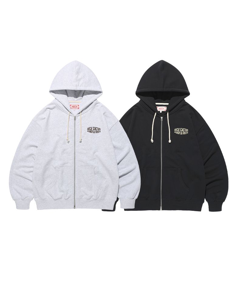 AECA CACTUS ZIP-UP HOODIE (2color)